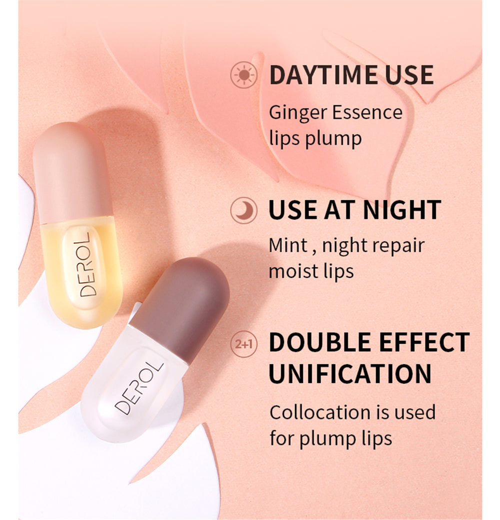 Natural Ginger Peppermint Lip Plumper - 2 Pack