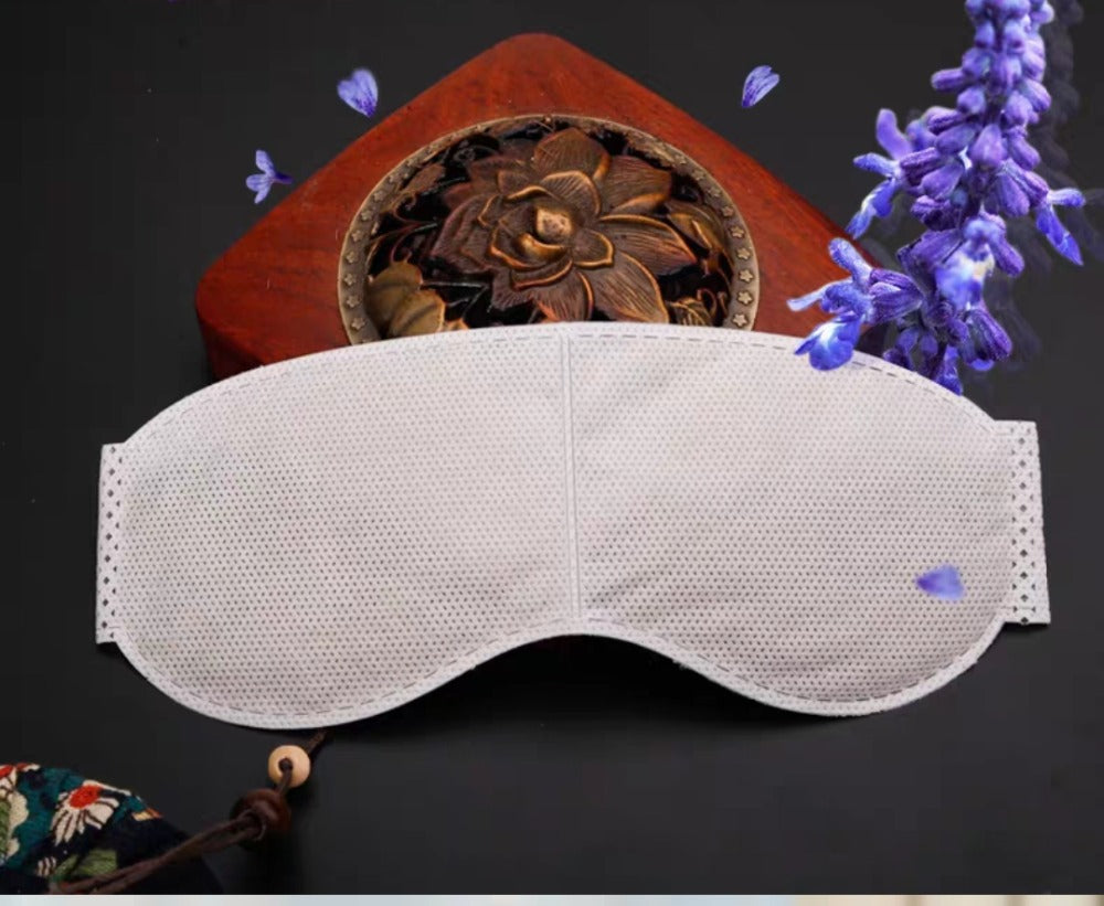 Lavender Eye Mask Pillow Electric Heated for Dry Eyes