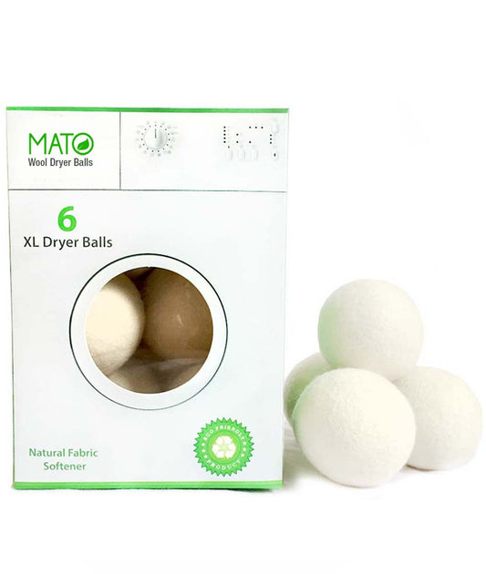 Mato Eco-Friendly Natural Handmade Wool Dryer Balls