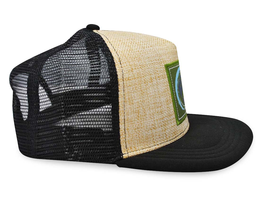Mato Allo Trucker Hat Black Mesh Adjustable Snapback Baseball Cap